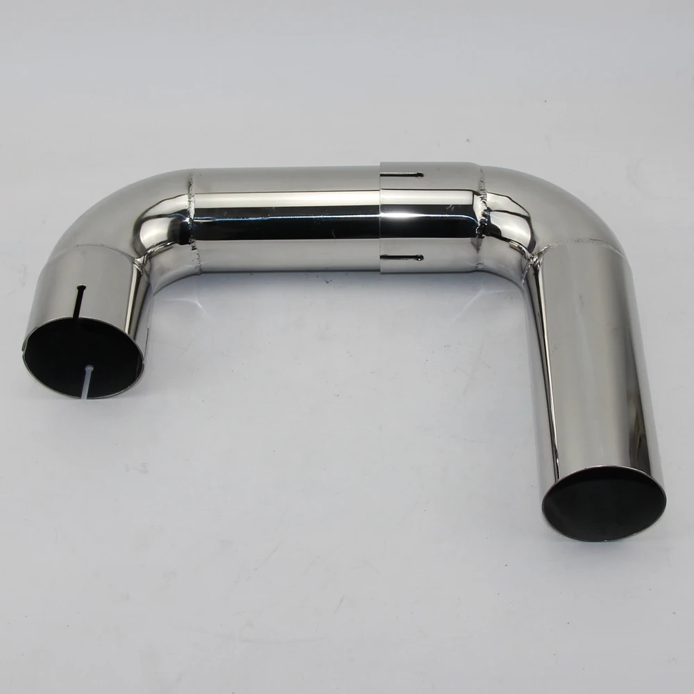 304 Stainless Steel Bend 90-degree Single-side Slot 54mm 66mm 73mm 79mm Connecting Pipe Fittings