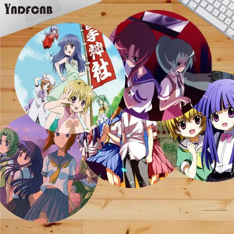 Pelle Personalizzata Highurashi No Naku Koro Ni Gomma Pc Computer Gaming Mousepad Gaming Mousepad Tappeto Per Pc Laptop Notebook