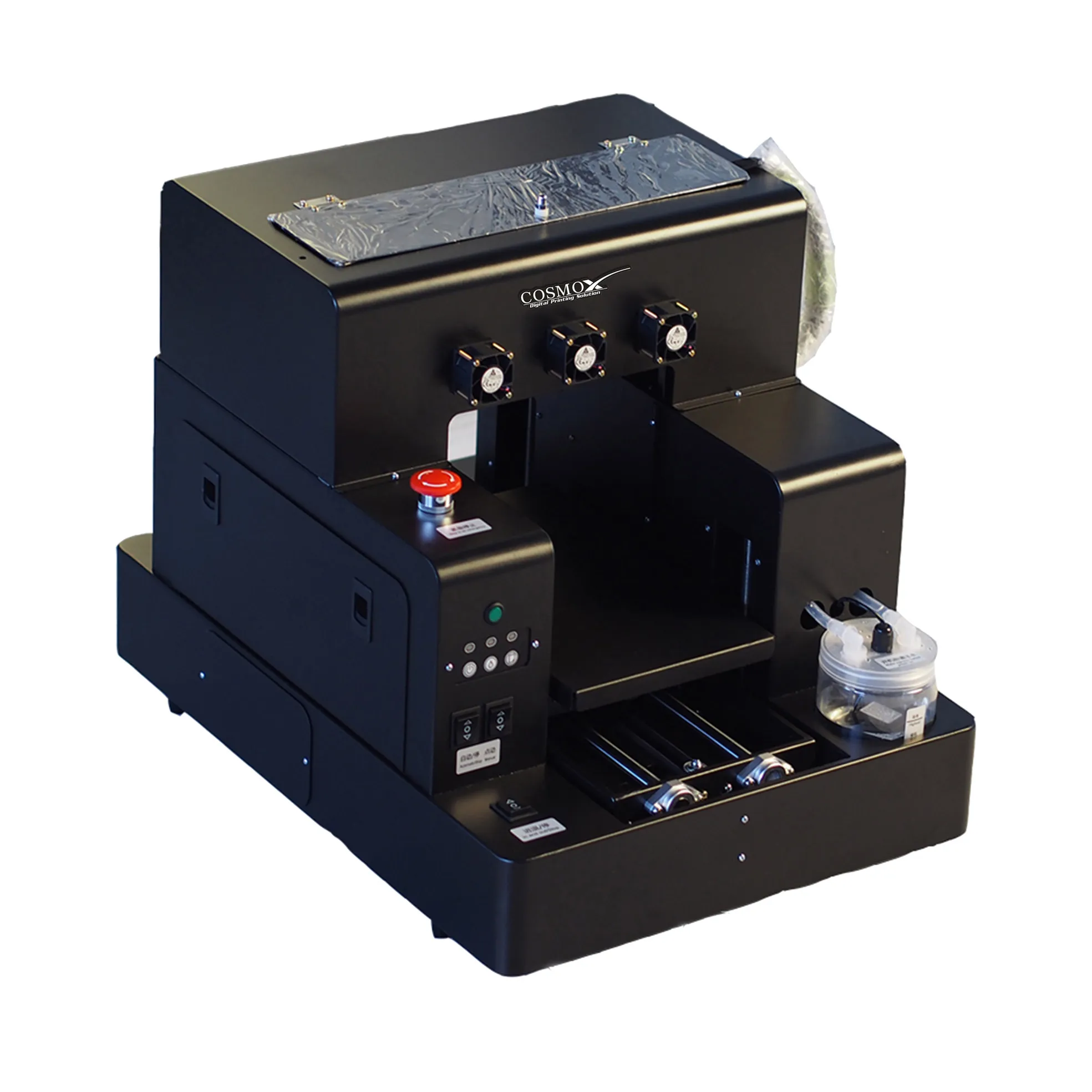 

UV Flatbed Printer A4 LED Printer For Phone Case Leather Plastic PVC Metal Emboss Printing Factory Direct supply