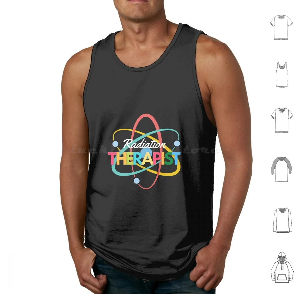 Radiation Painter Atom Tank Tops Vest Senza Maniche Radiation Painter Therapy Radiation Painter Articoli Popolari Divertenti