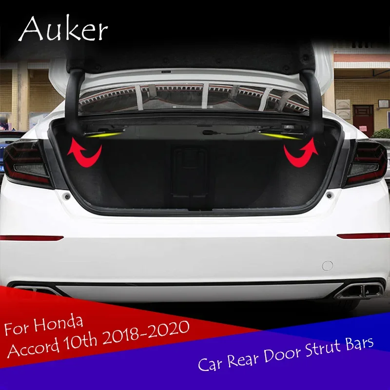 

Back Door Trunk Box Support Hydraulic Rod Strut Spring Bars Shock Bracket 2Pcs/Set For Honda Accord 10th 2019-2022 Accessories