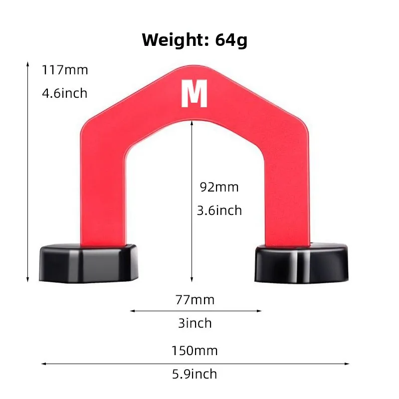 M medium 7.7cm plastic goal