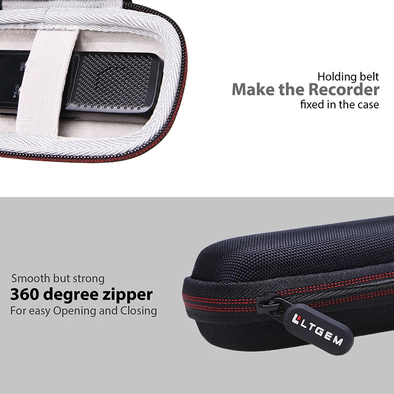 Custodia Protettiva Per Registratore Vocale AI - Con Coperchio Scorrevole, Resistente Agli Urti - Foto 12