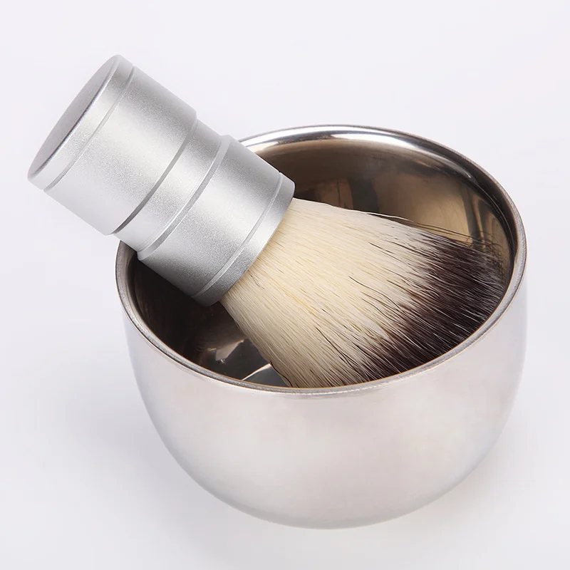 Mens Shaving set Beard Brush Shaving Brush Men Shaving Bowl Shaving Razor Beard Bristle Shave Brush Stand Manual Stirring Bowl