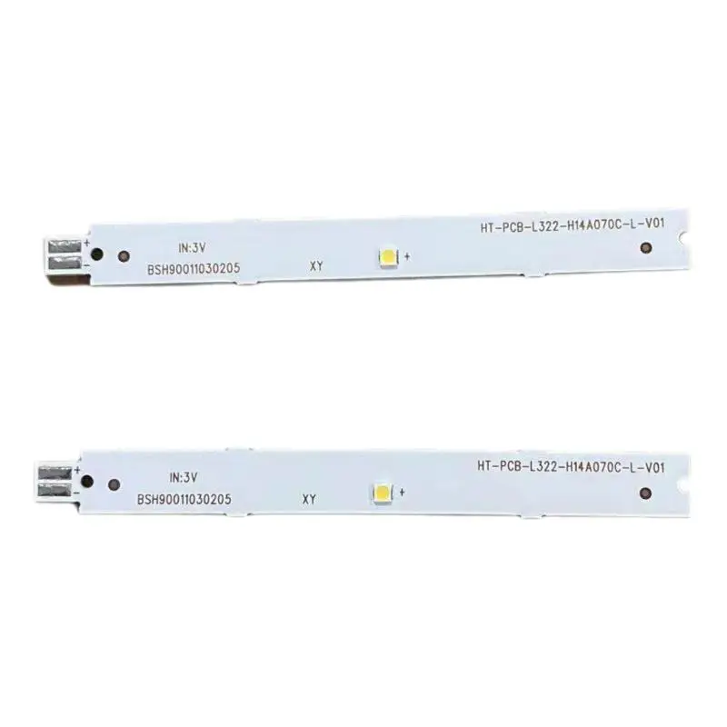 1Pcs Refrigerator Parts Light Bar LED Strip Light Bar ForSiemens BSH 9001030205 9001069888 3V / 6V Refrigerator Accessories