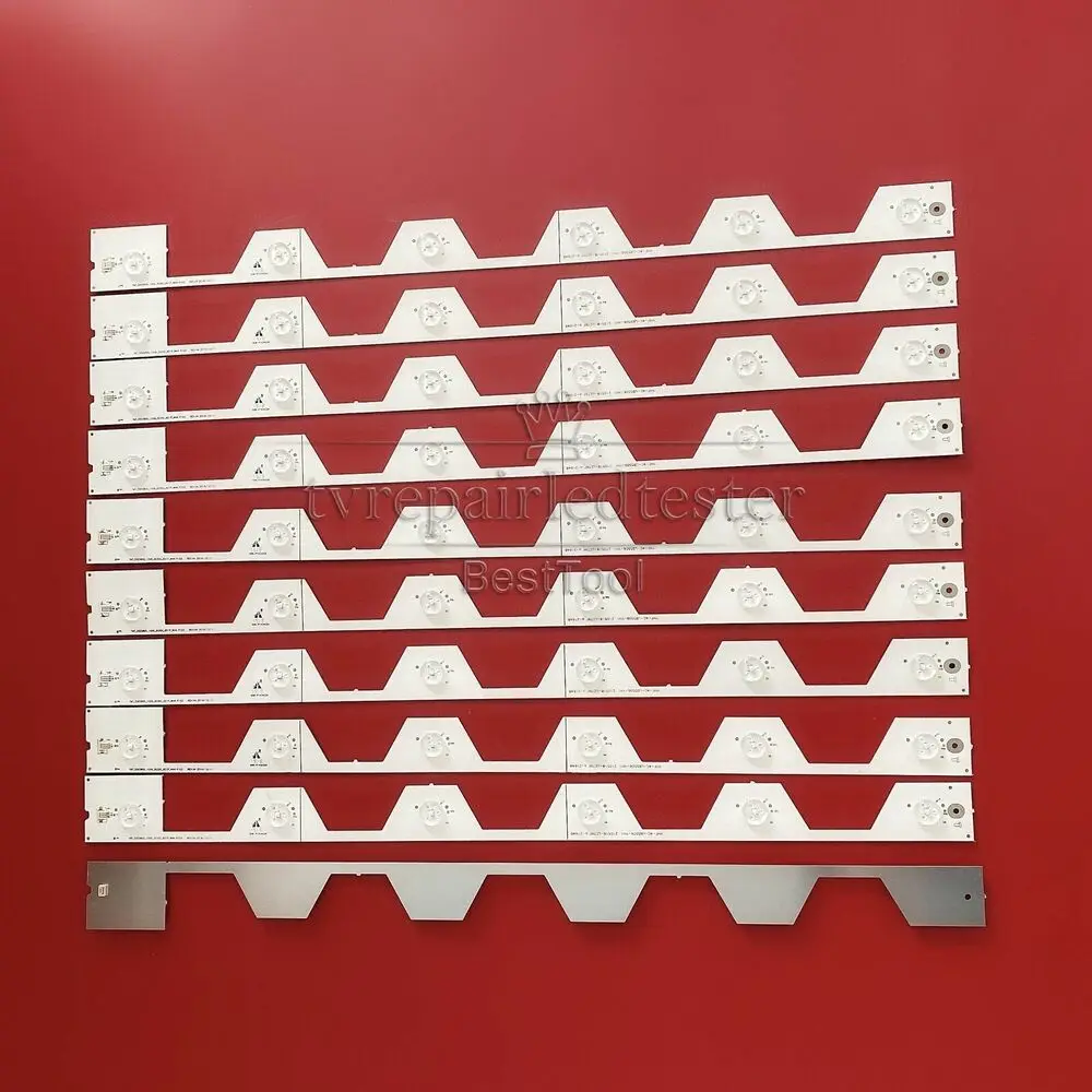 

Светодиодные ленты tmt_55e5800 _ 10x6 _ 3030c для TCL 55 ''D55A620U B55A558U D55A561U, 10 шт.