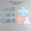 Children 3D Geometric Solids Shape Math Toys Montessori Parish Transparent Geometry Model Learning Educational Toy Teaching Aids 2