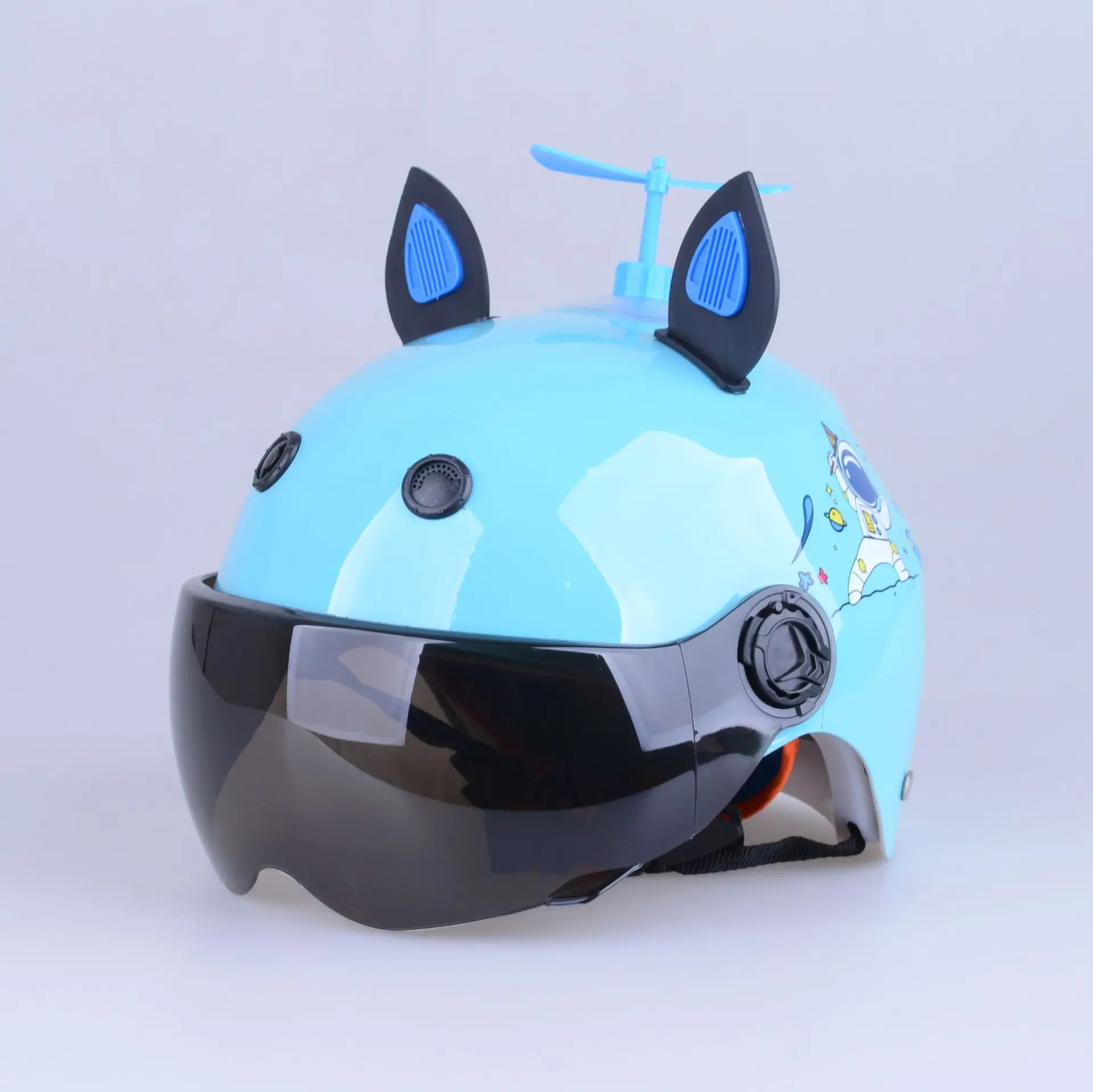 Child Riding Helmet Adjustable Adorable Appearance Ultra-Light Shock Absorbing ABS Toddler Skateboard Bike Safety Helmet for Kid