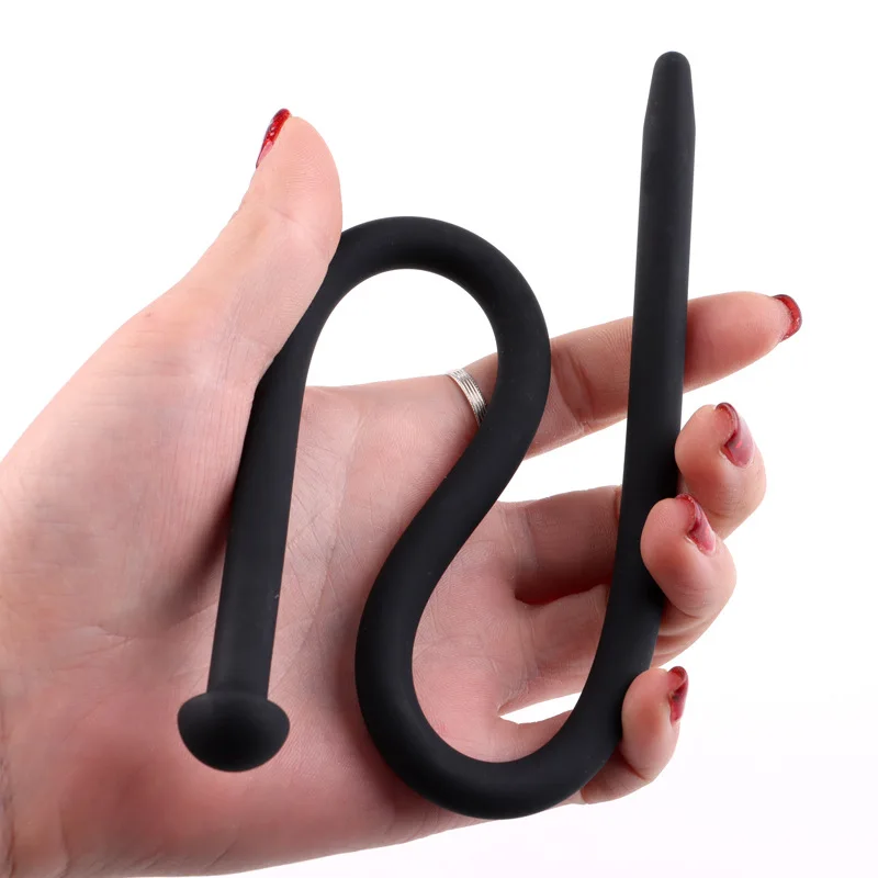 Insert Penis Plug Silicone Urethral Catheter Dilator Horse Eye Stimulation Adult Sex Toys for Men Gay Sounding Urethra Catheter