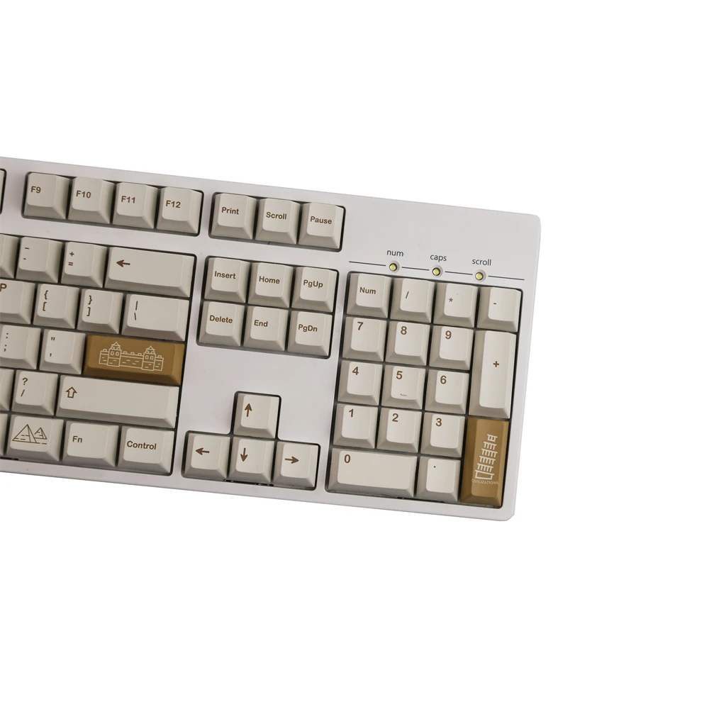 Gmk Anime-sublimação Keycap Teclado Esferas Pbt Cereja Dye-sublimação 1.25u 1.75u 2u 2.25u Shift 2u 3u 6.25u 7u Barra de Espaço - Imagem 4