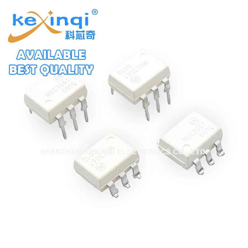 MOC3061 SMD MOC3061 DIP SMD SOP6/ DIP6 3 단자 양방향 사이리스터 옵토 커플러/아이솔레이터 옵토 커플러, 10 개