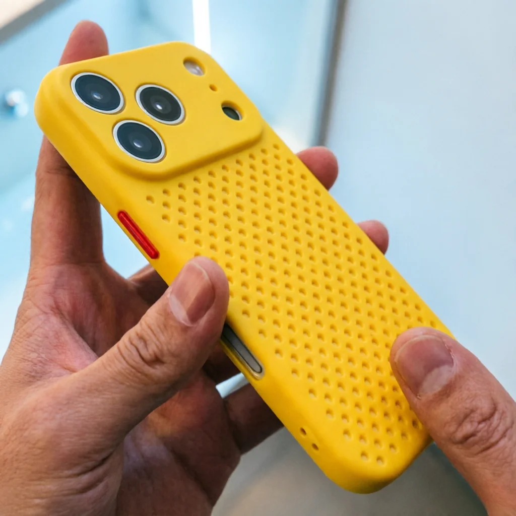 Cooling Breathable Ultra Thin Silicone Shockproof Matte Phone Case