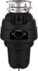 Maid 10-US-WM-658-3B Garbage Disposal Anti-Jam Stainless Steel Food Waste Grinding System, 1-1/4 HP Premium, Black 2