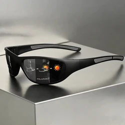 Polarized Sports Sunglasses with TAC Lenses - Anti - Glare, UV Protection, Non - Slip Design (Photochromism)