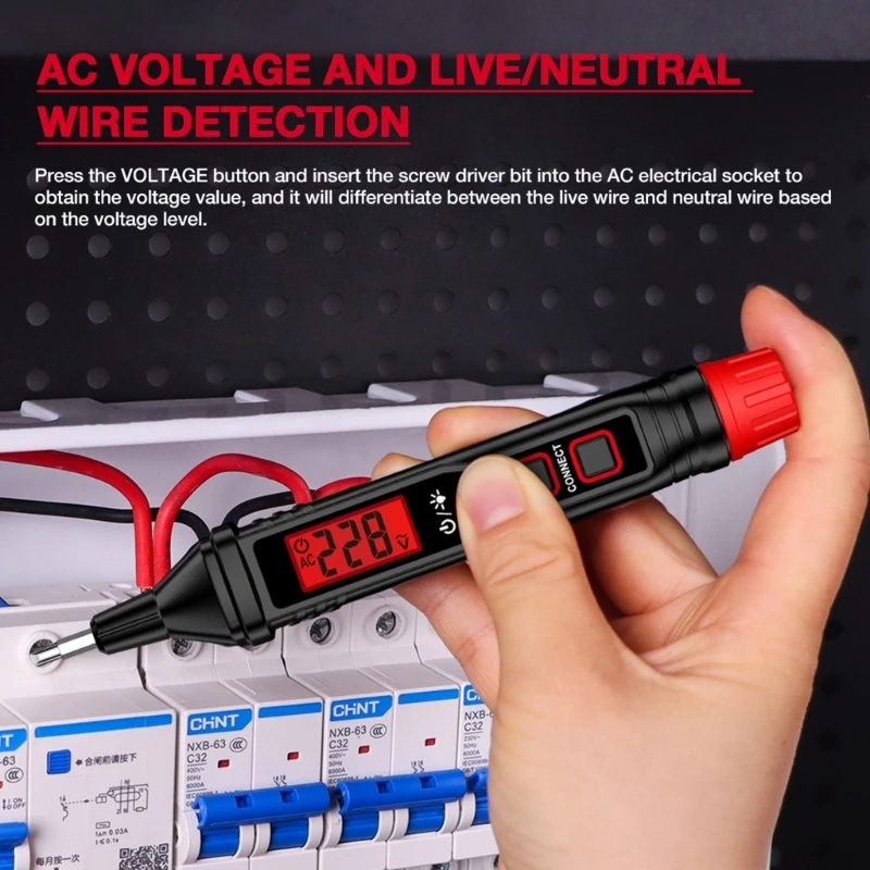 HT92 Electrical Testing Pen Versatile for Reliable Diagnosis of Circuit Problems Drop Shipping