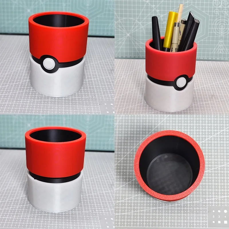  사무실 펜 홀더 애니메이션 재미있는 보관 상자 어린이 학교 사무용품 용품 학생 보상 생일 선물