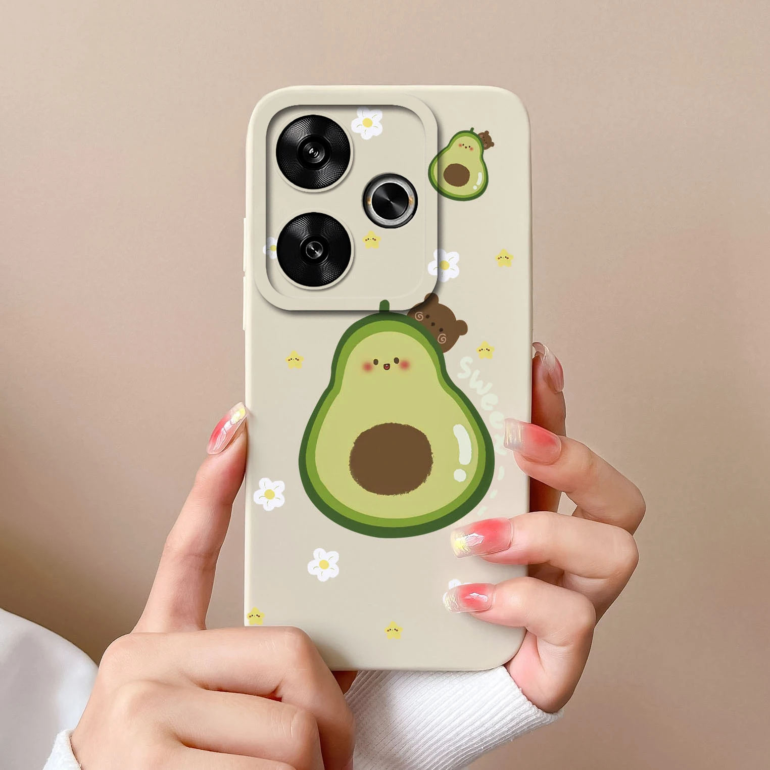 Cute Dinosaur Soft Liquid Silicone Shockproof Phone Case with Camera Protector