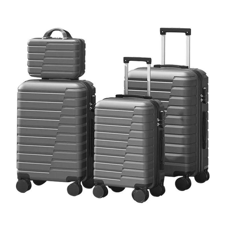 スーツケースセット 28+20インチ 大容量荷物セット 4 個 14/20/24/28 インチ軽量スーツケースロック
