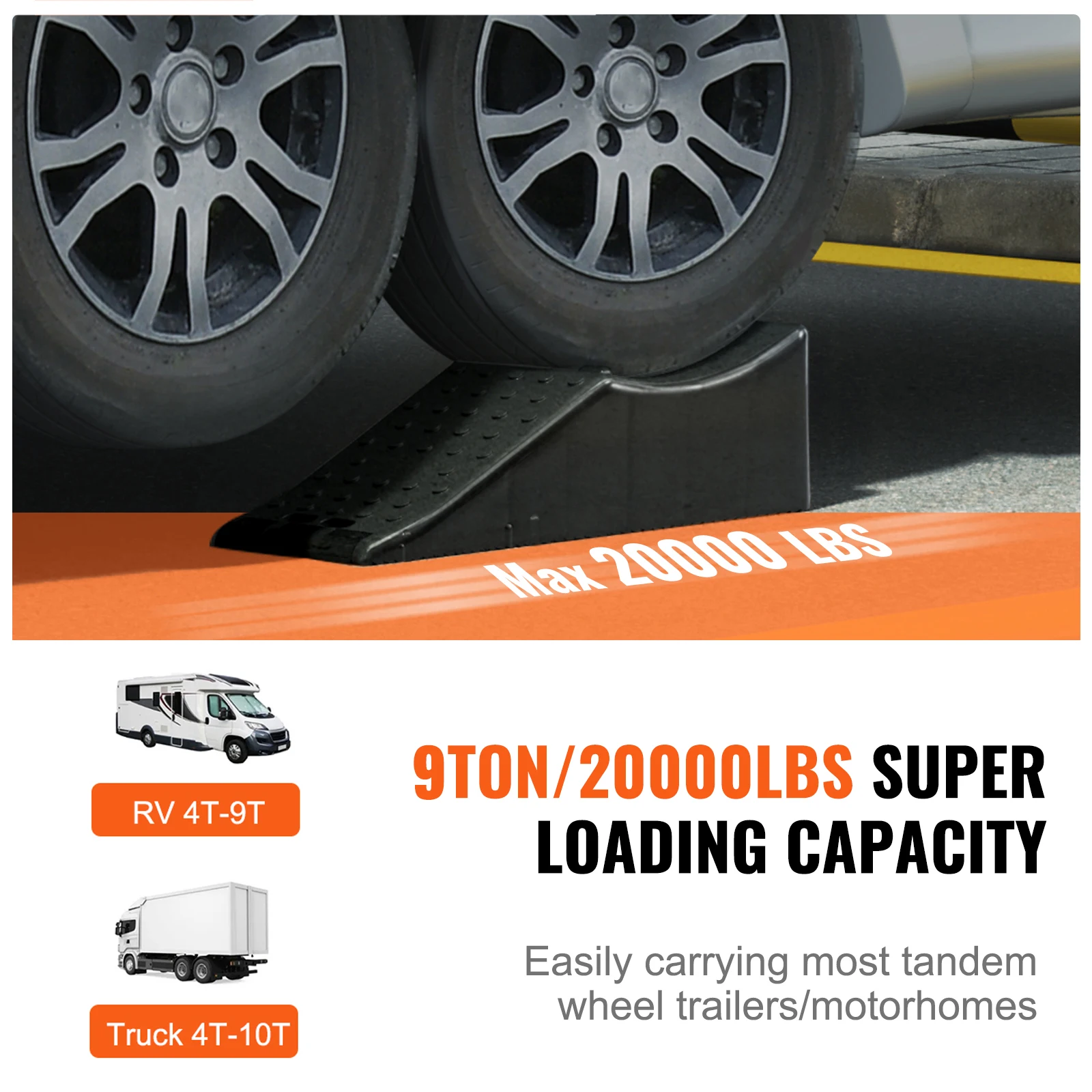 Heavy Duty Car Service Ramp 5.5 Lift Height