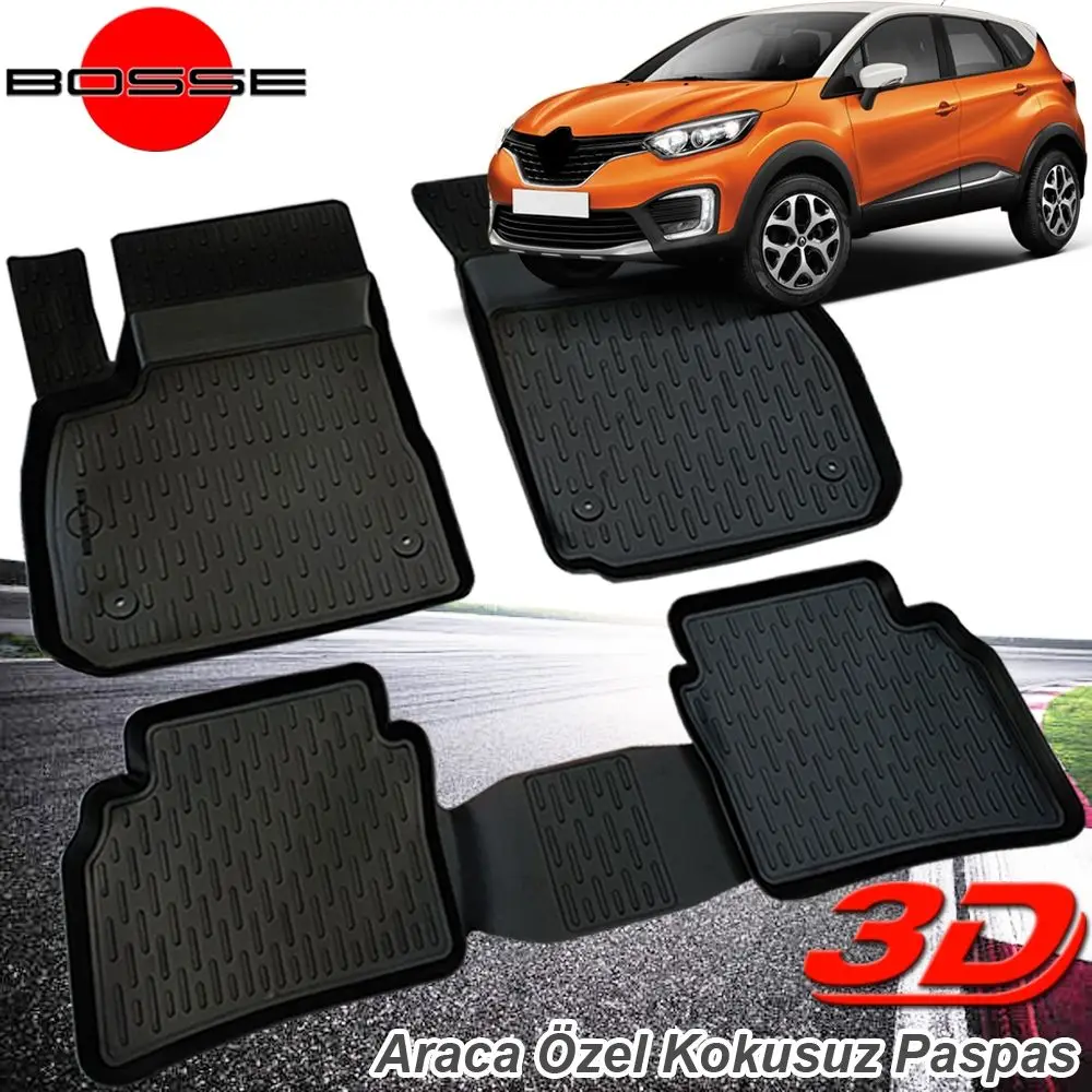 Per Renault Captur Mat 3D Pool 2013 Post Bosse