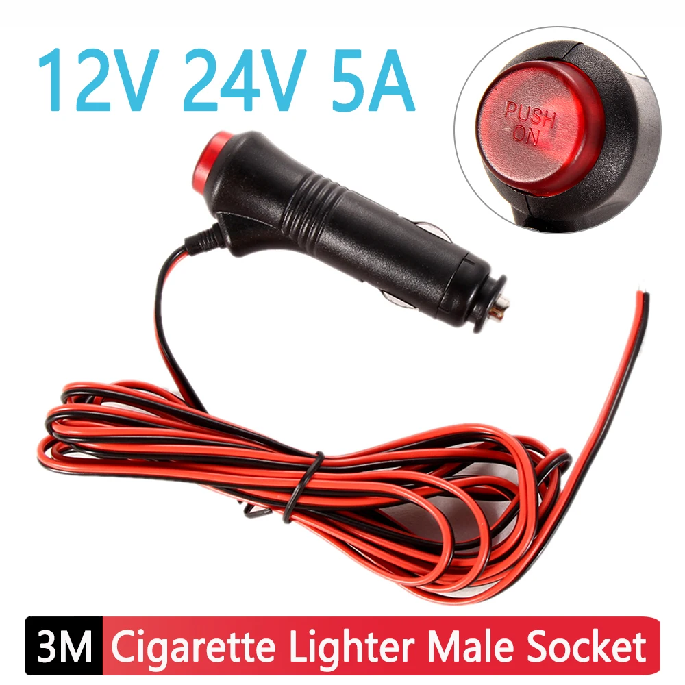 3M Copper Car Cigarette Lighter Socket Connector