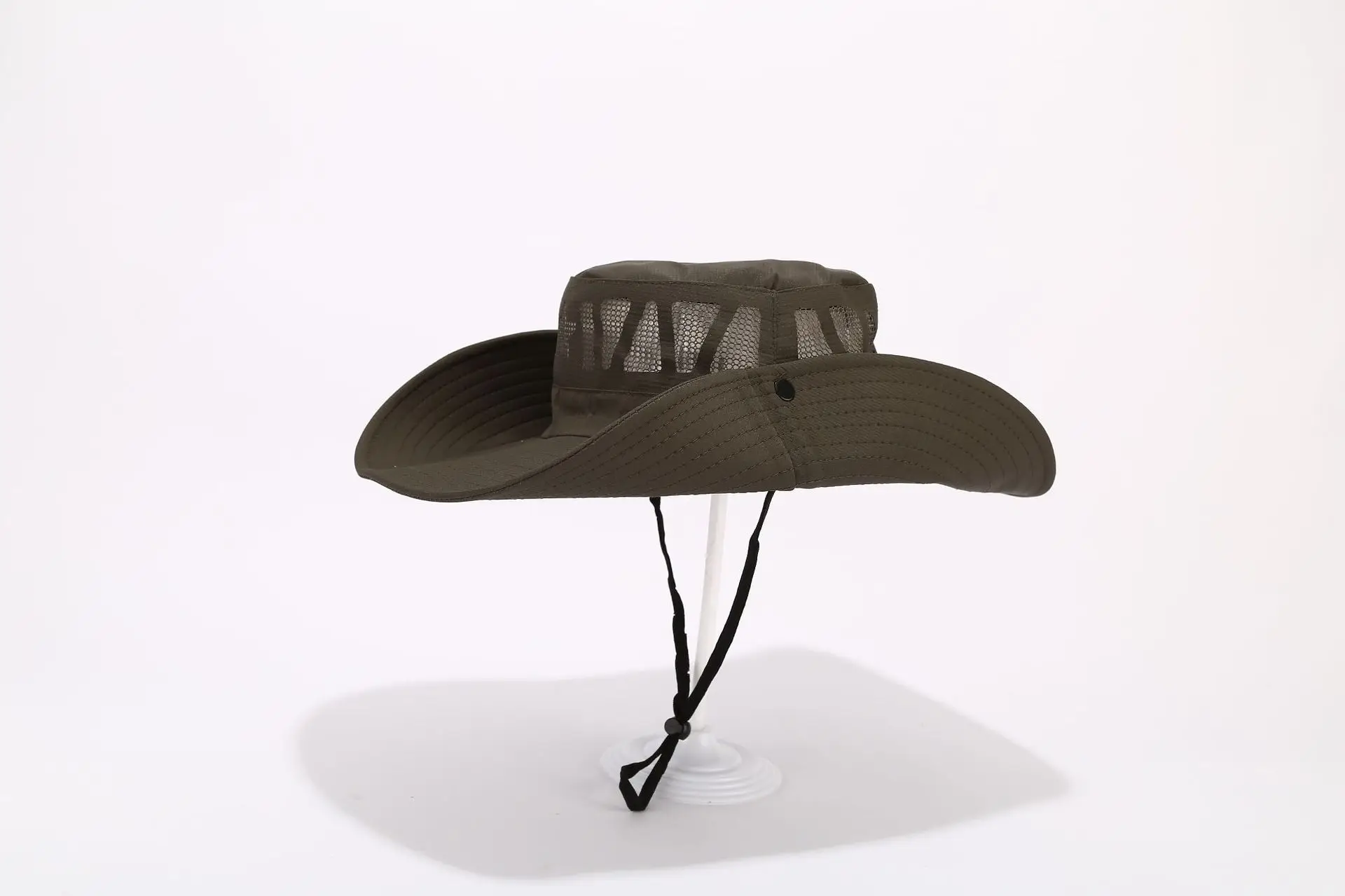 Vânzare fierbinte de vară bărbați pescar capac în aer liber parasolar pălărie de pescuit masculin mare bor larg respirabil subțire protecție solară alpinism_voghion.com