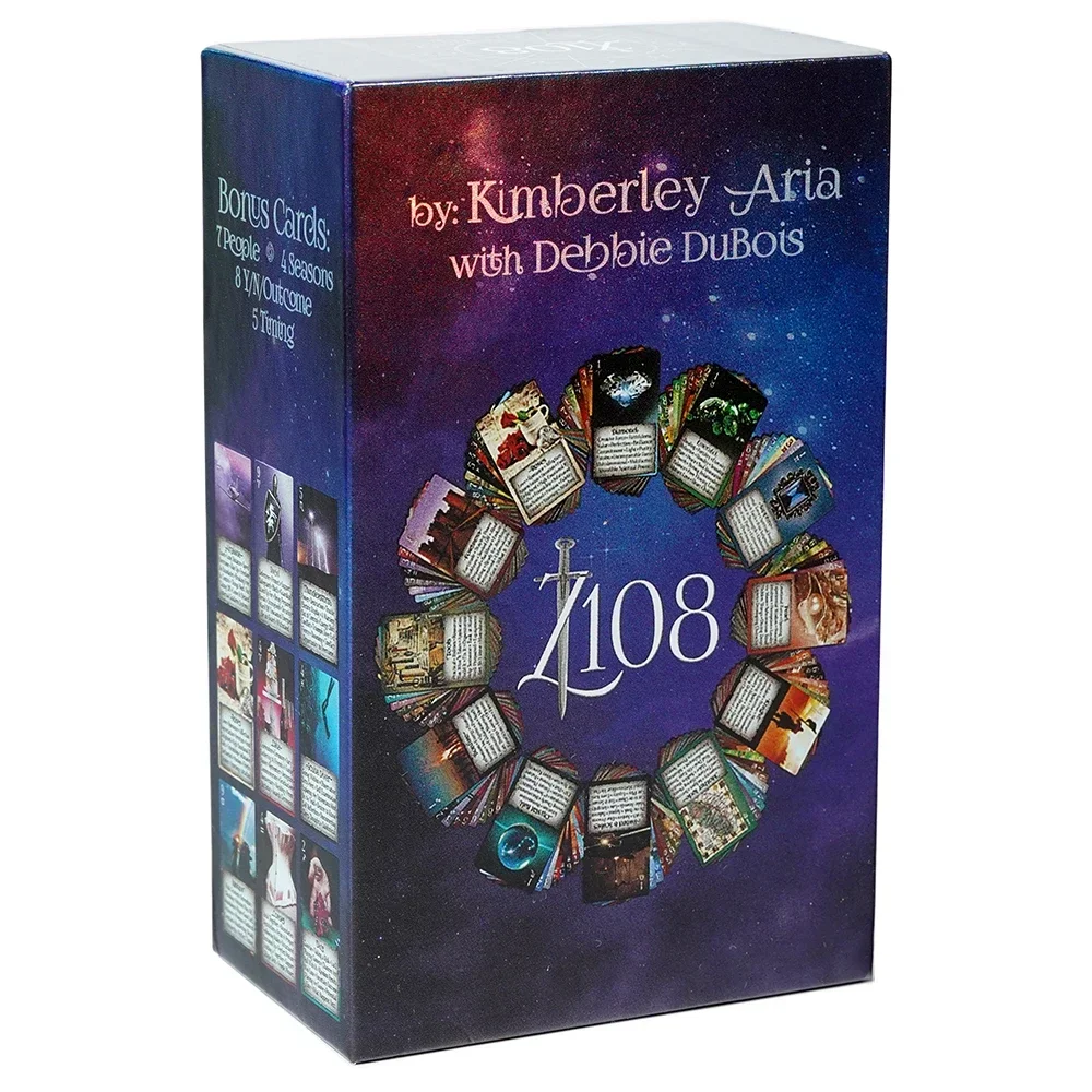 The iN2IT Zodiac 108 Oracle Deck w/Keywords 132 Oracle Cards Object Based Astrology Numerology Tarot Deck Ready Any Situation tarot cards,angel oracle cards