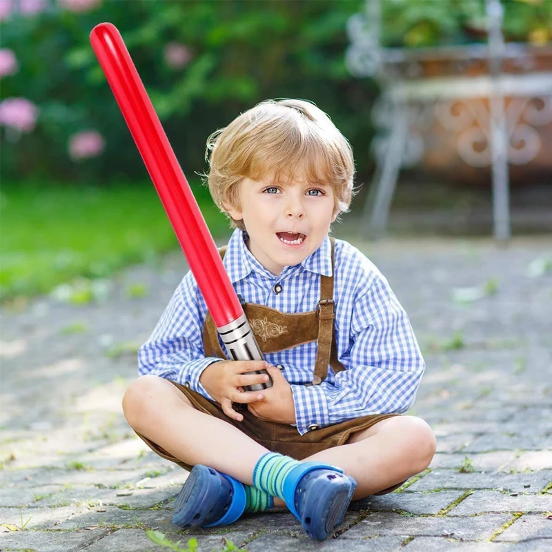 3PCS Inflatable Sword For Kids Blow Up Toys Children Play Carnival Games Halloween Christmas Cosplay Birthday Party Favors 5
