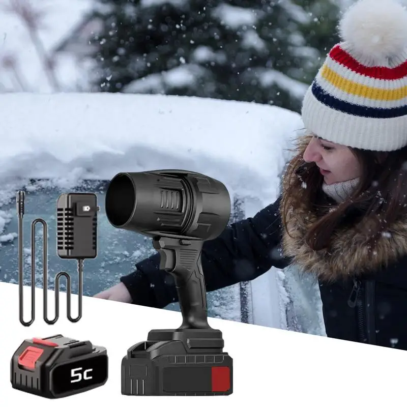6500 mAh Electric Compressed Air Duster Cordless Air Duster 1000W Handheld Violent Turbo Fan Mini Jet Blower US/UK/EU