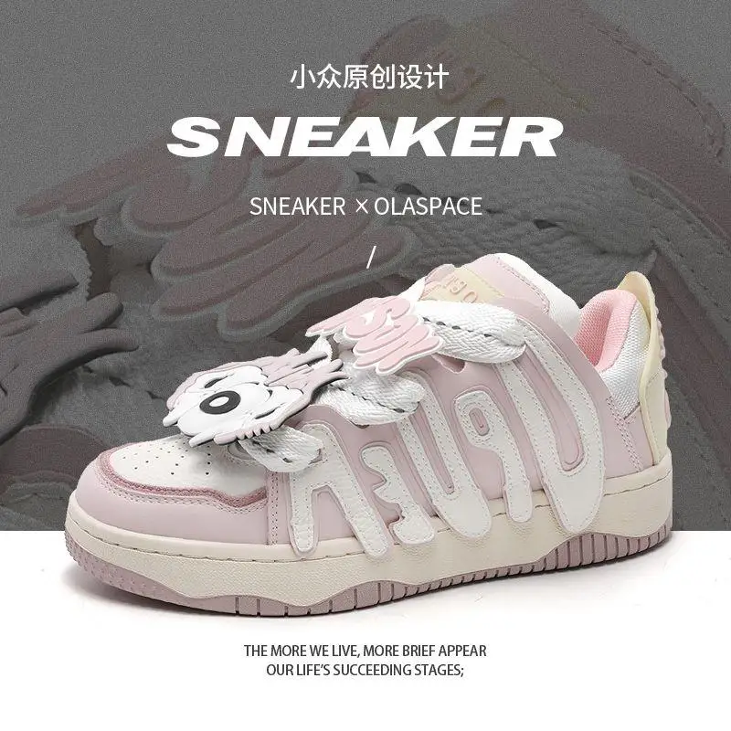 New HelloKitty Sneakers Kawaii Sanrio Kuromi Cartoon Versatile Low Top  Casual Shoes Cute Girls Outdoor Soft Soled Flat Shoes