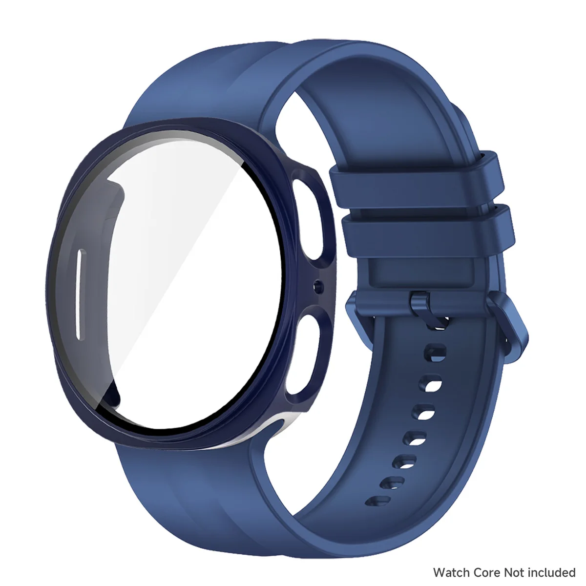 Protective Case with Band and Full-Coverage Glass Screen Protector