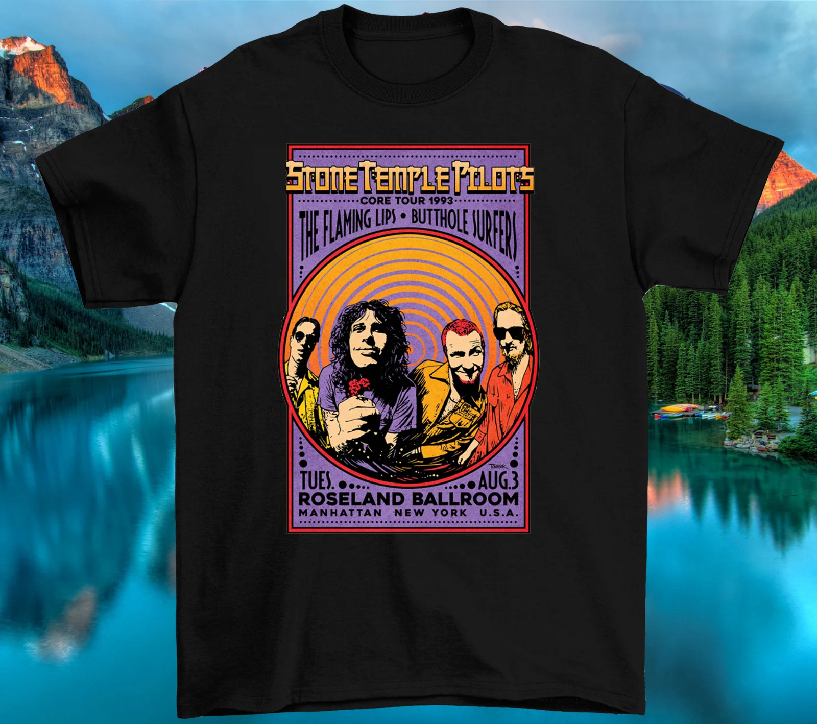 Stone Temple Pilots 1993 T Shirt S M L 234Xl Manica Corta Zc1104