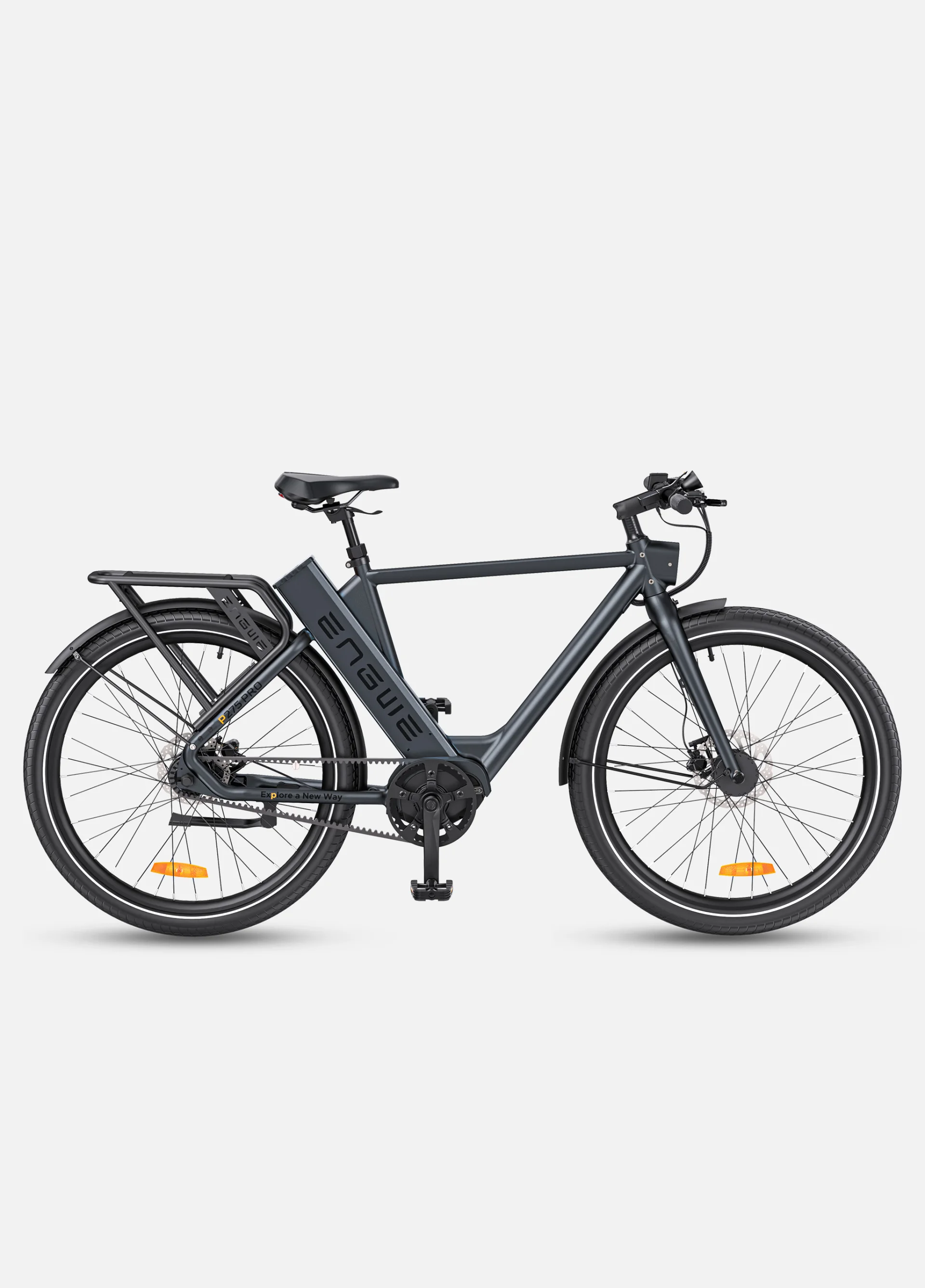 New ENGWE P275 PRO Urban Leisure Electric Bicycle36V19.2AH250W Mid-mounted Motor Adult 7-speed Rear Wheel Hub Motor Disc Braking