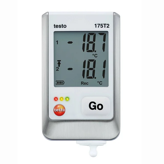 Registratore Di Dati Di Temperatura A 2 Canali Testo 175 T2 Con Doppio Ntc