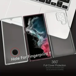 360 Double Shockproof PC+Silicone Protective Phone Case - S21 FE(6.4inch) (Clear)