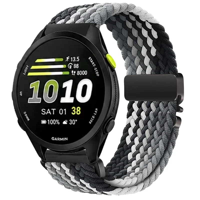Nylon Braided Parachute Buckle Durable Wristband - 20mm/22mm