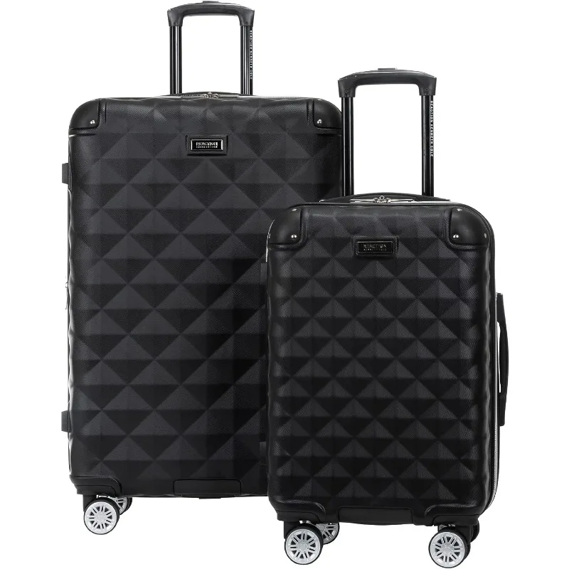 

Kenneth Cole REACTION Diamond Tower Collection Lightweight Hardside Expandable 8-Wheel Spinner Travel Luggage, 2-Piece Set