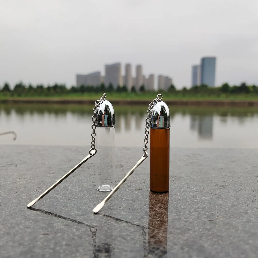 Pillenetui mit Mini-Löffel, kleiner tragbarer Pillenhalter, Mini-Box, Geldbörse, Tasche, Aufbewahrungsbehälter für Männer, Outdoor, Camping, Reisen – Detail 4