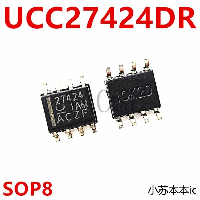 

10PCS/LOT 27424 UCC27424DR UCC27424 SOP8