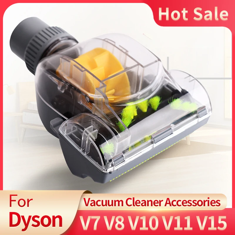 Mini Turbo Floor Brush For Dyson Bed Clean Crevices Tool for Universal