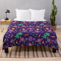 Spyro Pattern Throw Blanket oversized throw blanket soft bed blankets 1