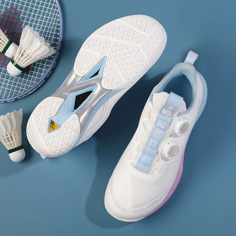 Badminton Shoes generation white unisex ultra light anti slip anti twist wear-resistant professional competition and train