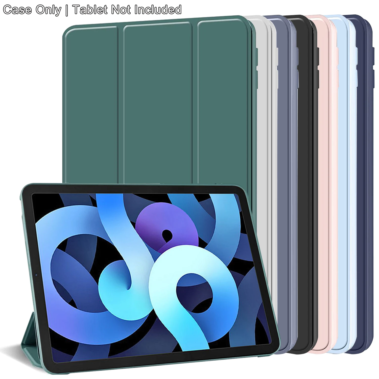 Premium Tri-fold Magnetic Stand PU Leather Protective Tablet Case