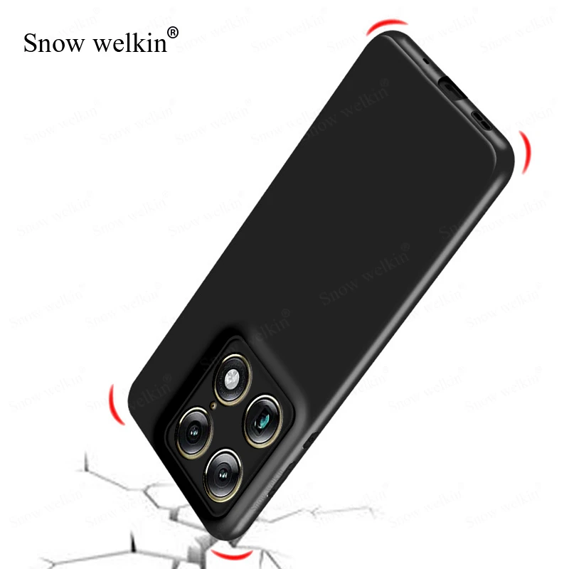Premium TPU Soft Silicone Back Phone Cover Case - Sleek and Protective Design