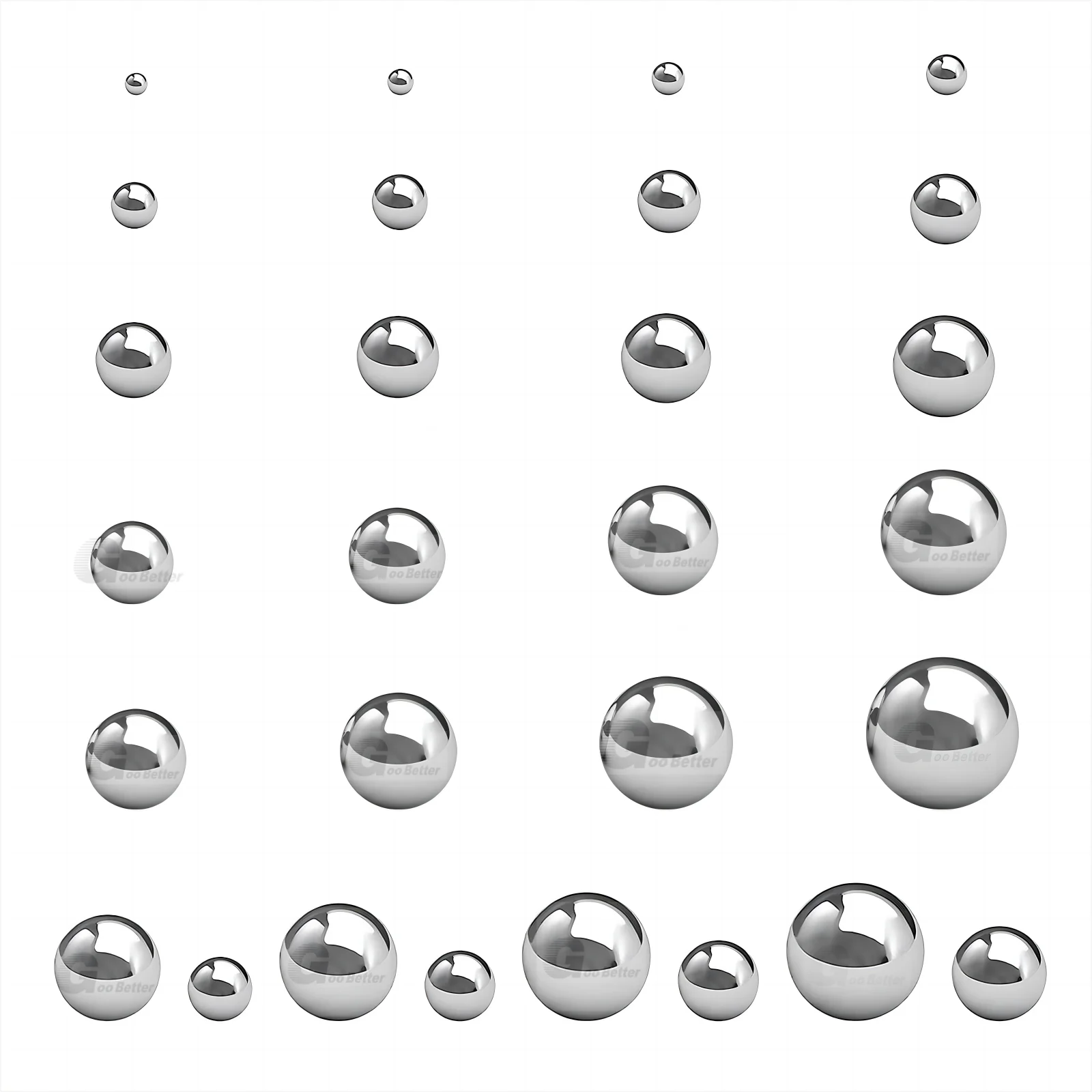 100 Billes De Précision En Acier Inoxydable 440C - Diamètre 1 Mm - Pour Roulements, Bricolage, Réparation - Lot De 100 Pièces