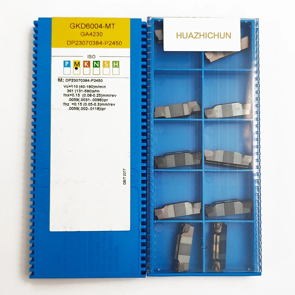 

HUAZHICHUN GKD6004-MT GA4230 Carbide Inserts Milling Cutter Tool