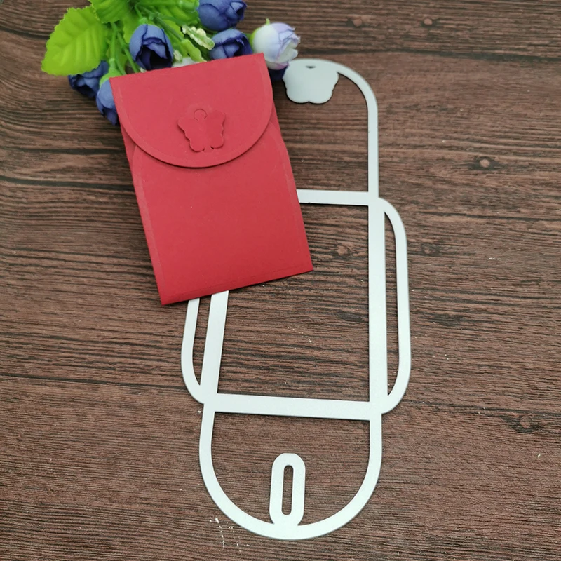 AOKEDIY 봉투 상자 DIY Scrapbooking 장식 엠보싱 공예 다이 커팅 템플릿에 대한 금속 절단 다이 스텐실