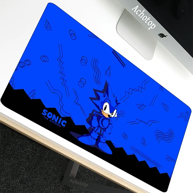 Kawaii Mouse Pad Gamer Sonic Acessórios Pc Gaming Mat Mesa Grande коврик  для мыши Teclado Do Computador Não-slip Mousepad Do Armário Xl - AliExpress