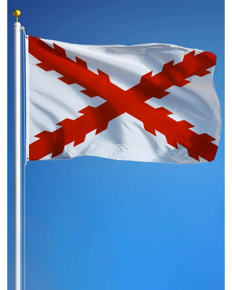 

60x90cm 90x150cm Cross Of Burgundy Flag Banner Tapestry