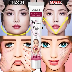 V-Shape Face Slimming Cream Removal Masseter Muscle Double Chin Cheek Firming Lift Up V Fat Burning Anti-aging Shaping Skin Care